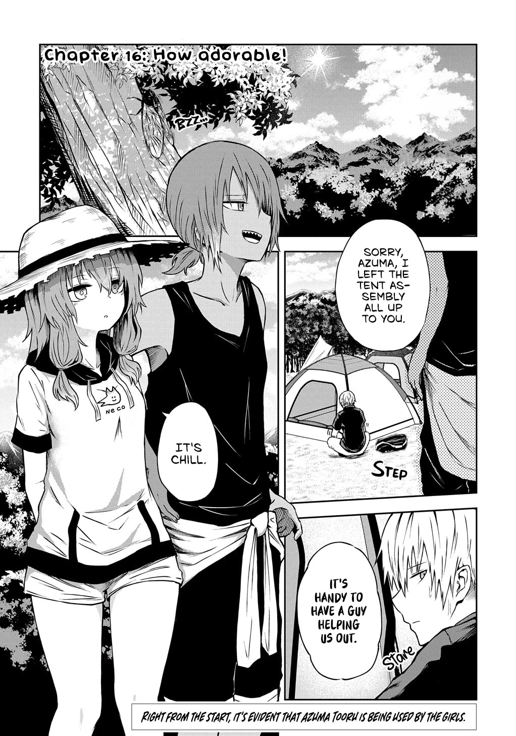 Klutzy, Gullible Nishiga Hachi Chapter 16 page 2 - Chapter 16: How Adorable!