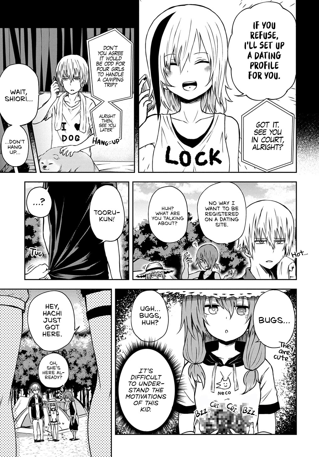 Klutzy, Gullible Nishiga Hachi Chapter 16 page 4 - Chapter 16: How Adorable!