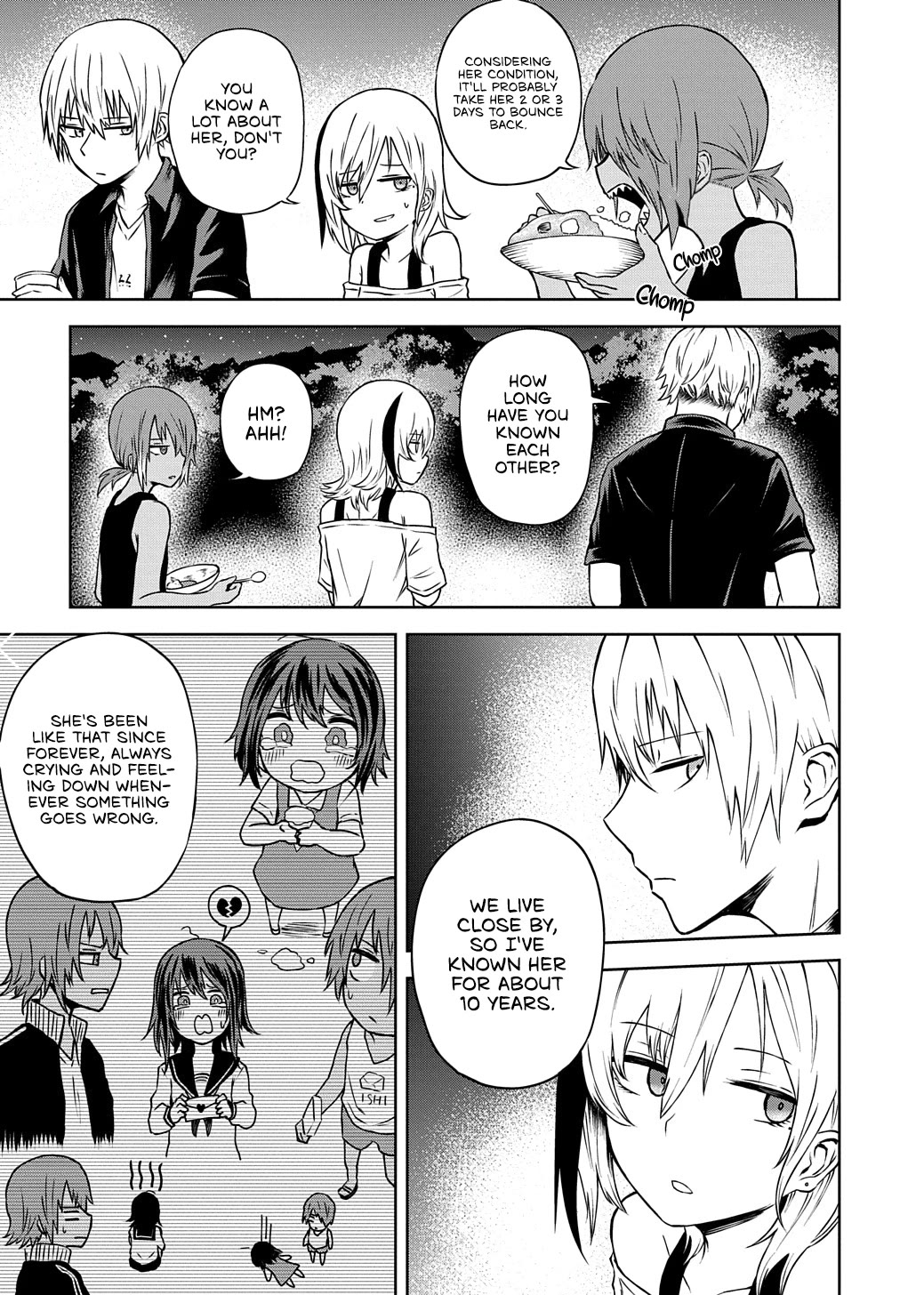 Klutzy, Gullible Nishiga Hachi Chapter 17 page 3 - Chapter 17: You Could Say That