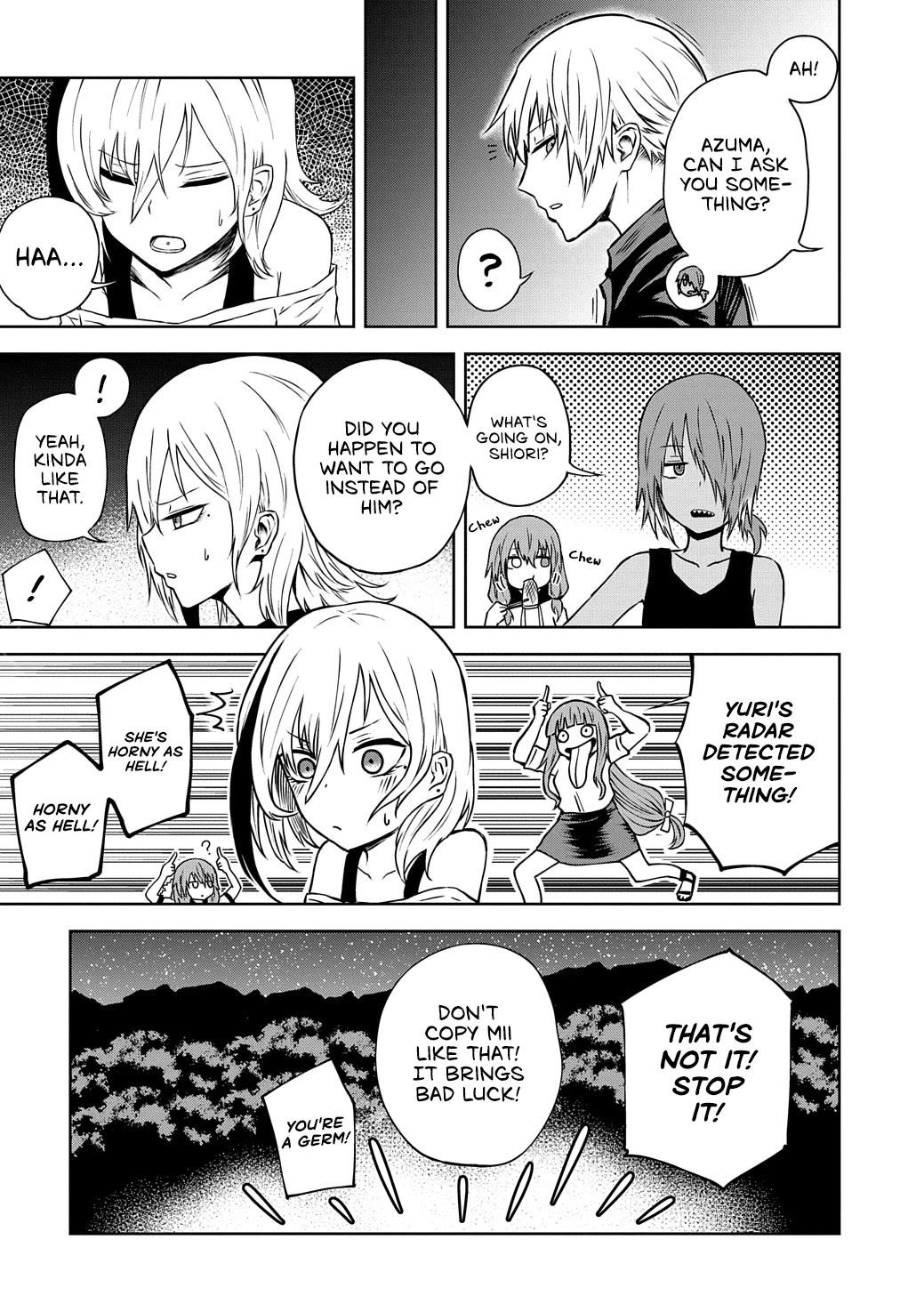 Klutzy, Gullible Nishiga Hachi Chapter 17 page 7 - Chapter 17: You Could Say That