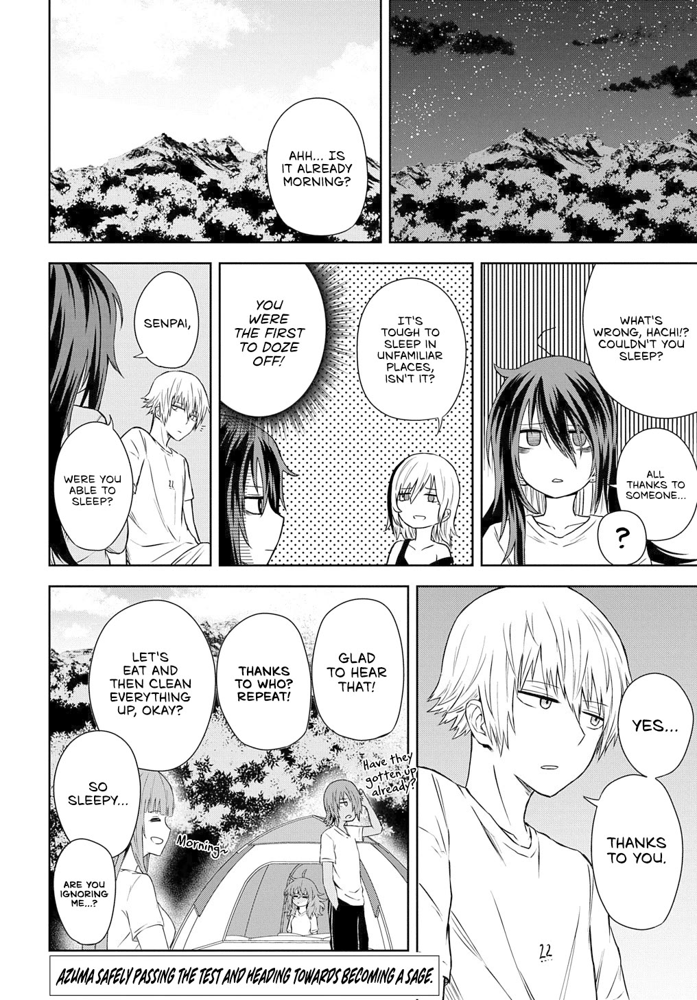 Klutzy, Gullible Nishiga Hachi Chapter 18 page 10 - Chapter 18: Covered in Vomit