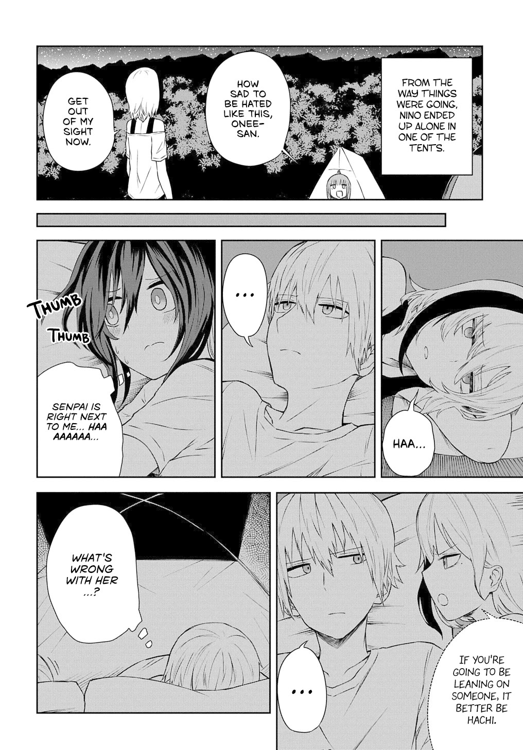 Klutzy, Gullible Nishiga Hachi Chapter 18 page 4 - Chapter 18: Covered in Vomit