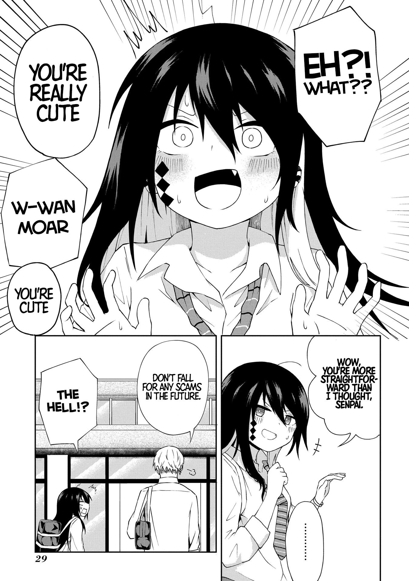 Klutzy, Gullible Nishiga Hachi Chapter 2 page 10 - Chapter 2: 「 I'm taking it off, alright?! 」