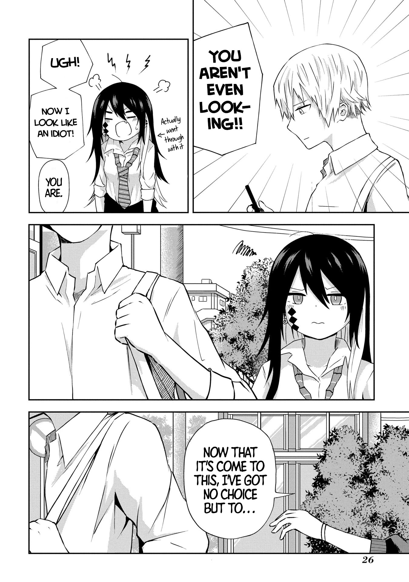 Klutzy, Gullible Nishiga Hachi Chapter 2 page 7 - Chapter 2: 「 I'm taking it off, alright?! 」