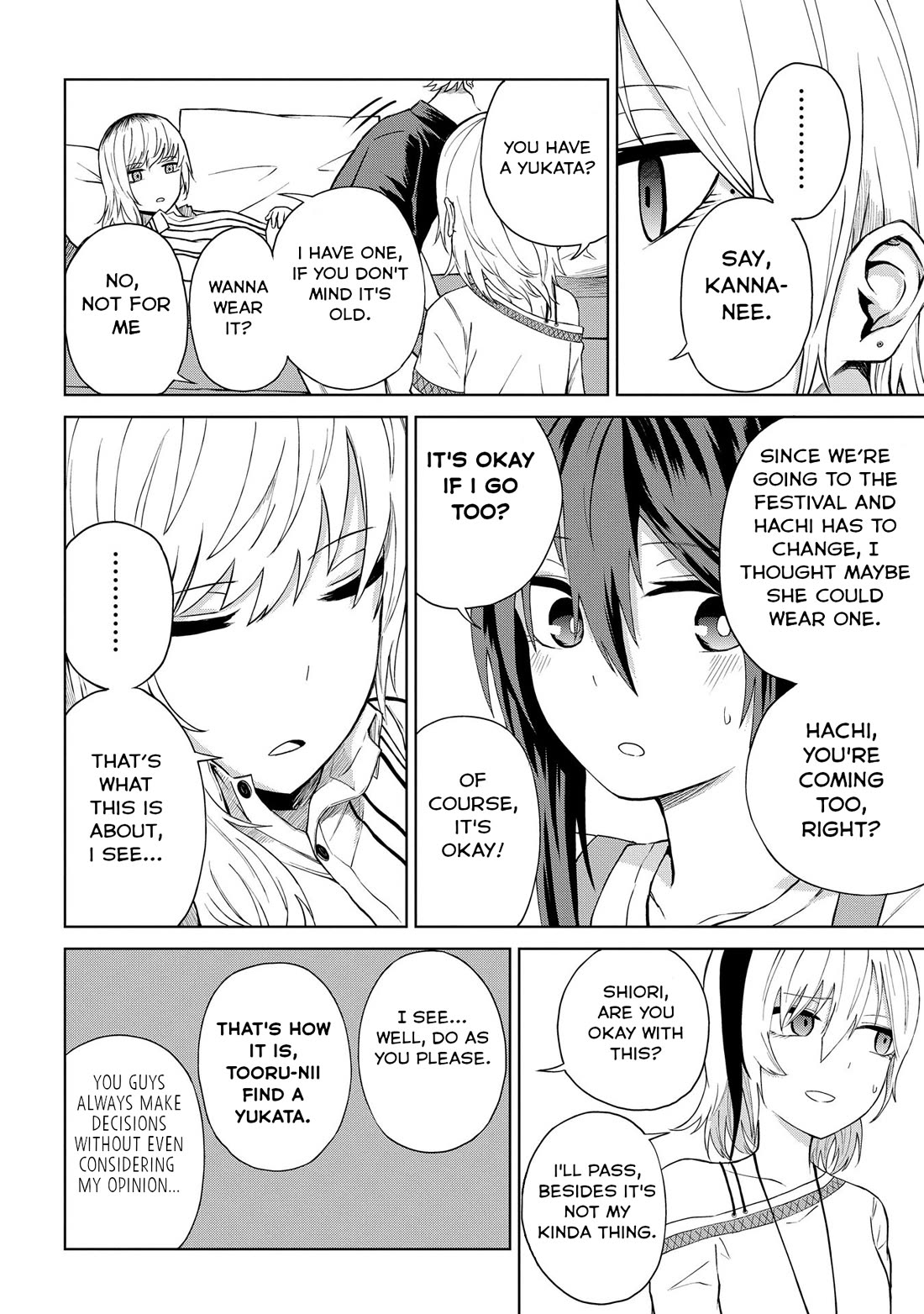 Klutzy, Gullible Nishiga Hachi Chapter 20 page 10 - Chapter 20: It's my day off, isn't it fine?