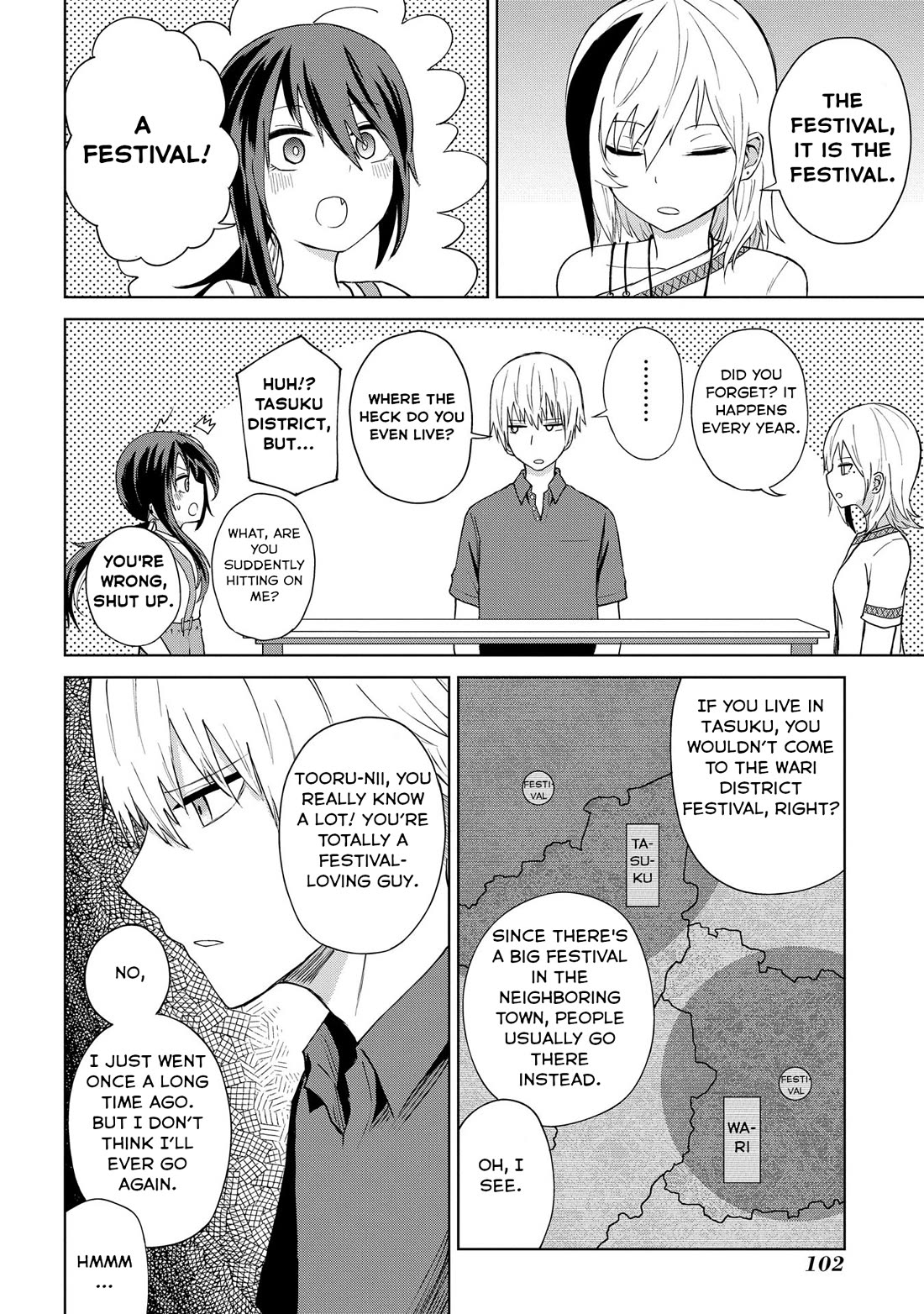 Klutzy, Gullible Nishiga Hachi Chapter 20 page 8 - Chapter 20: It's my day off, isn't it fine?