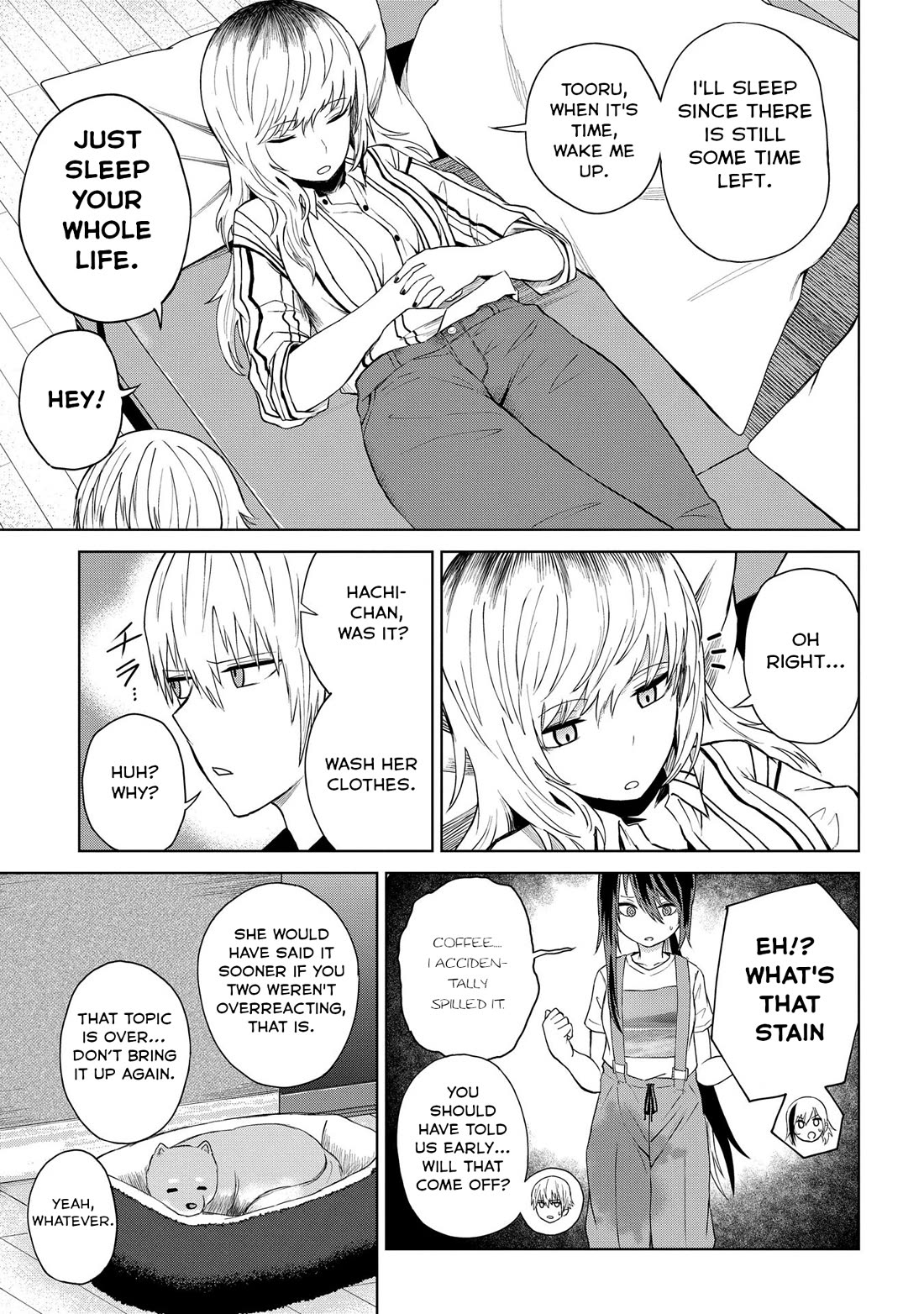 Klutzy, Gullible Nishiga Hachi Chapter 20 page 9 - Chapter 20: It's my day off, isn't it fine?