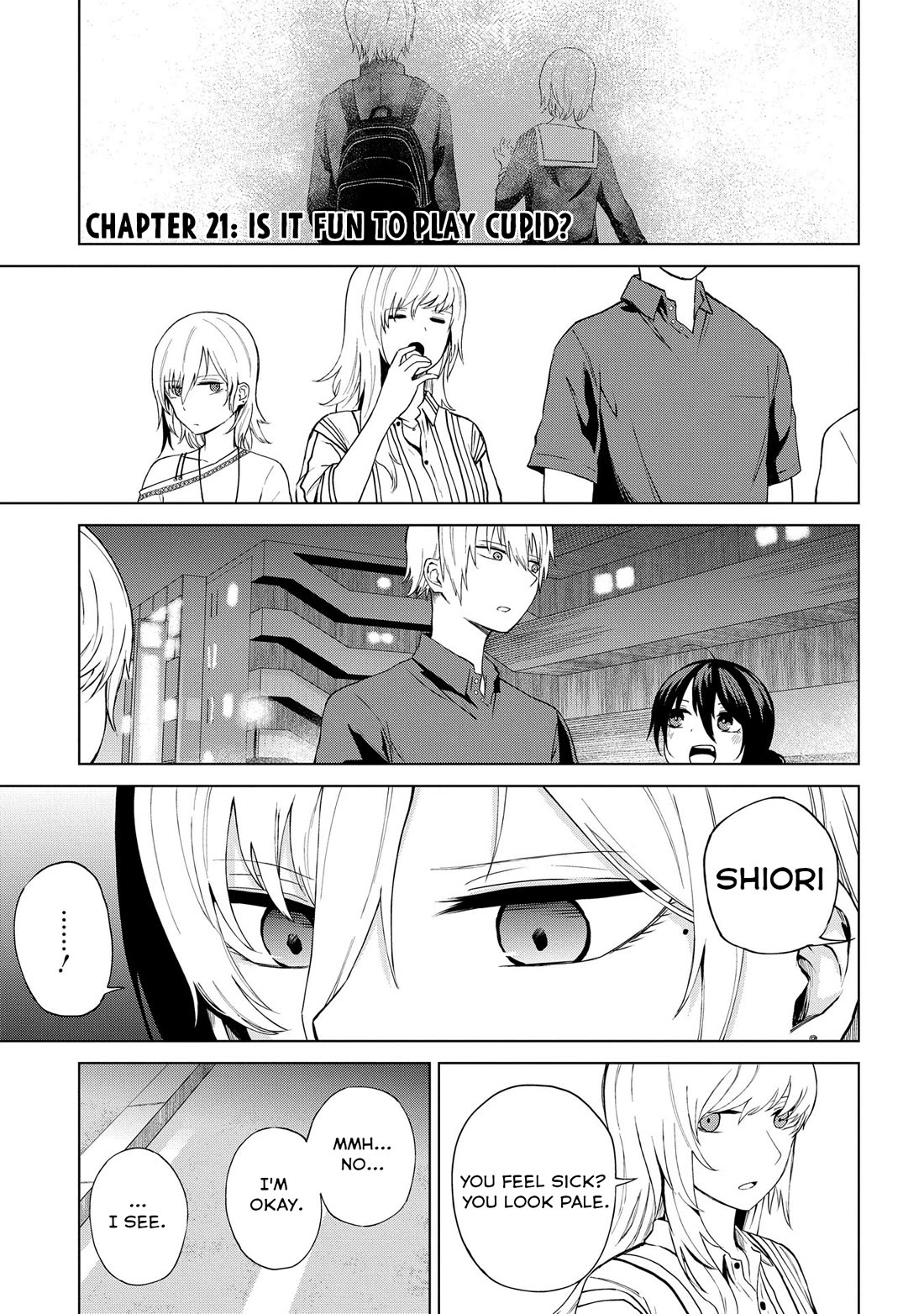 Klutzy, Gullible Nishiga Hachi Chapter 21 page 1 - Chapter 21: Is it fun to play cupid?