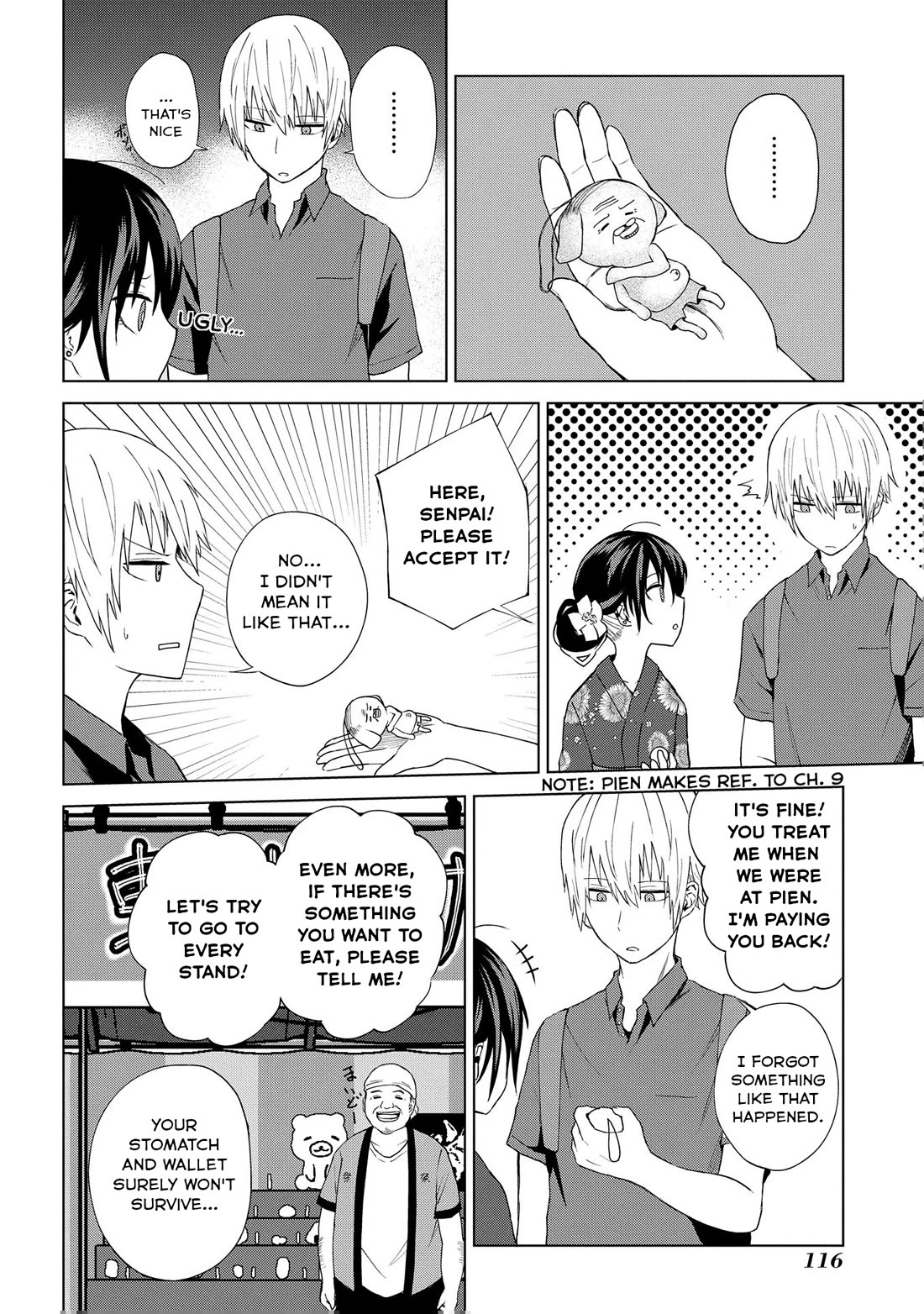 Klutzy, Gullible Nishiga Hachi Chapter 21 page 6 - Chapter 21: Is it fun to play cupid?