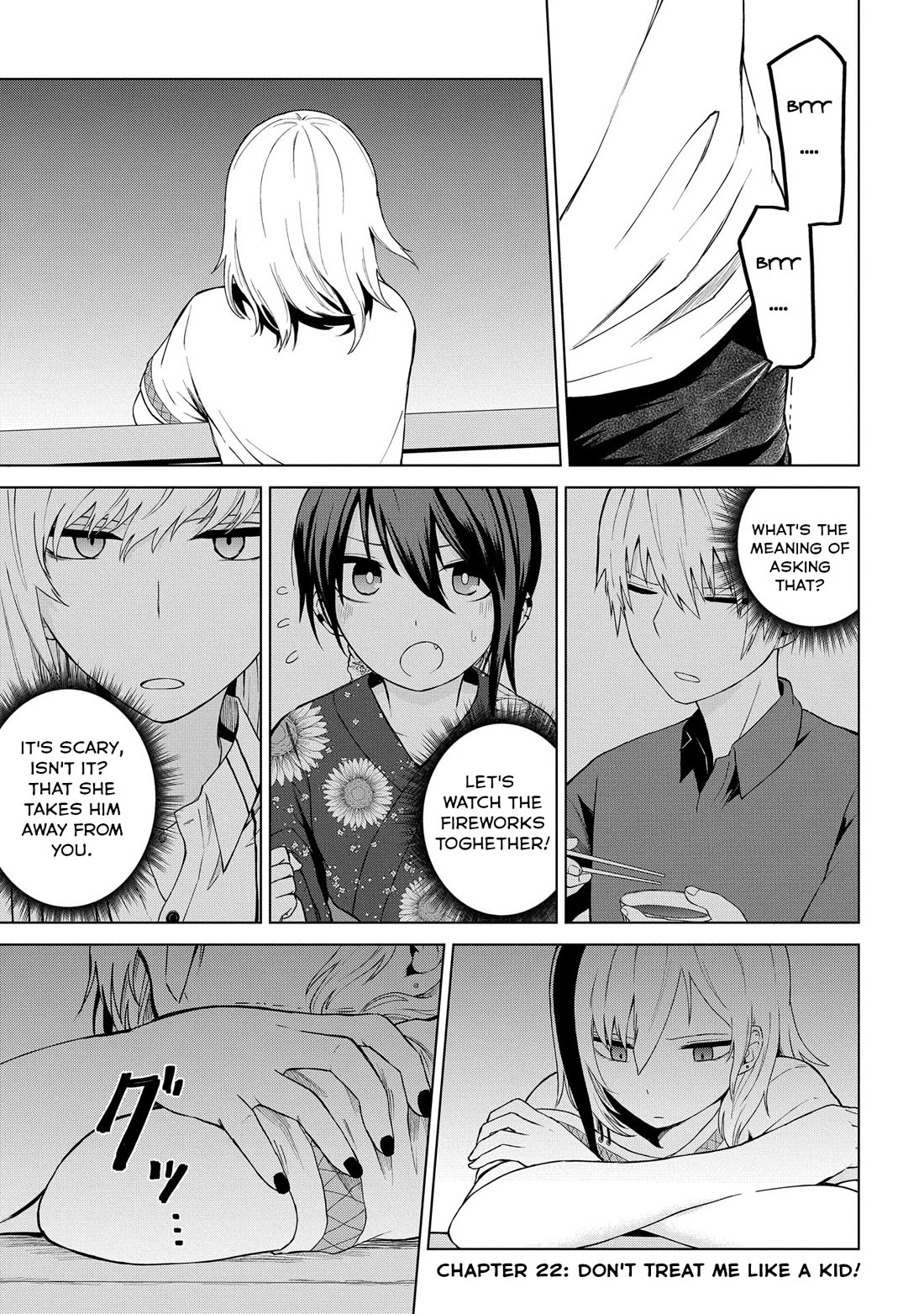 Klutzy, Gullible Nishiga Hachi Chapter 22 page 1 - Chapter 22: Don't treat me like a kid!