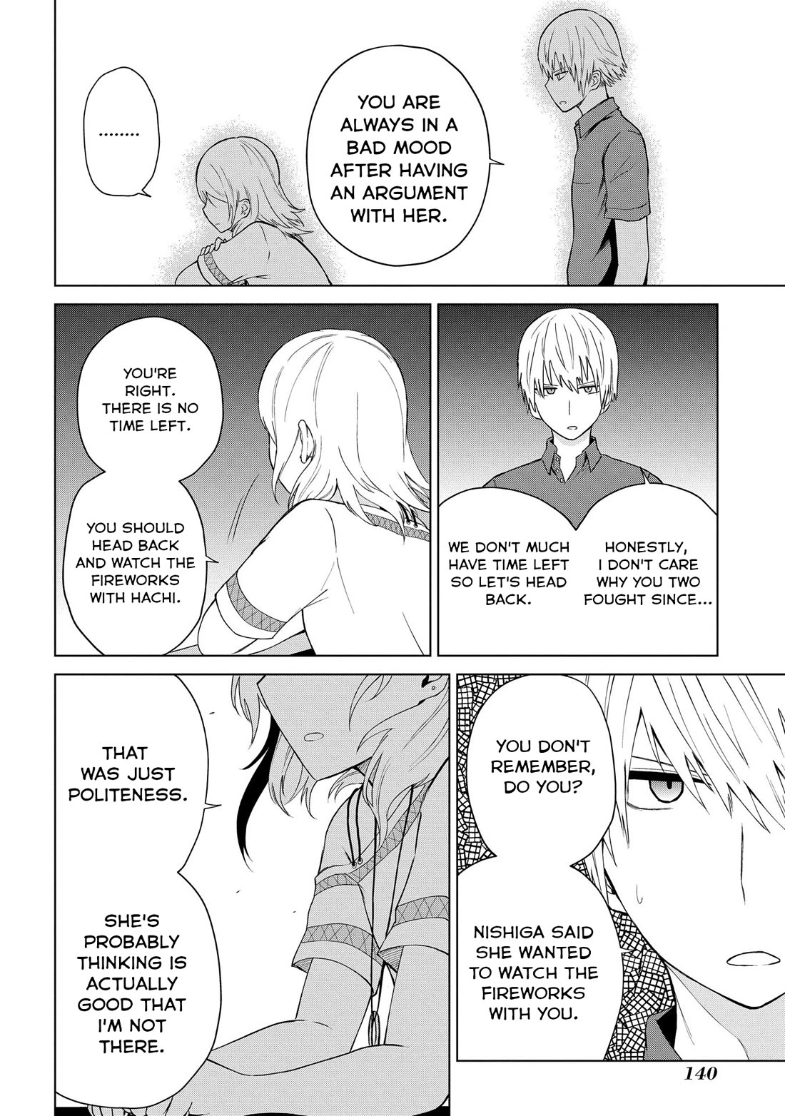 Klutzy, Gullible Nishiga Hachi Chapter 22 page 12 - Chapter 22: Don't treat me like a kid!