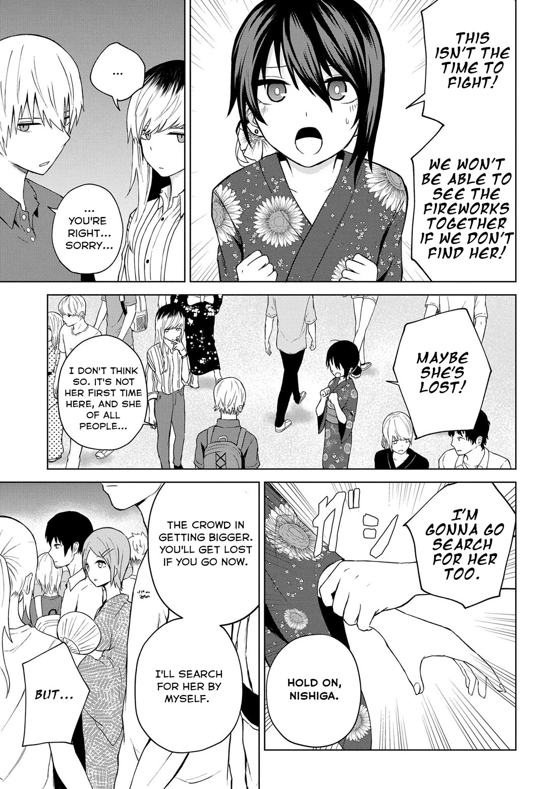 Klutzy, Gullible Nishiga Hachi Chapter 22 page 3 - Chapter 22: Don't treat me like a kid!