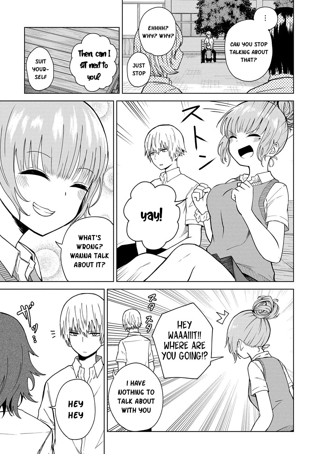 Klutzy, Gullible Nishiga Hachi Chapter 23 page 3 - Chapter 23: You like that kind of stuff…?