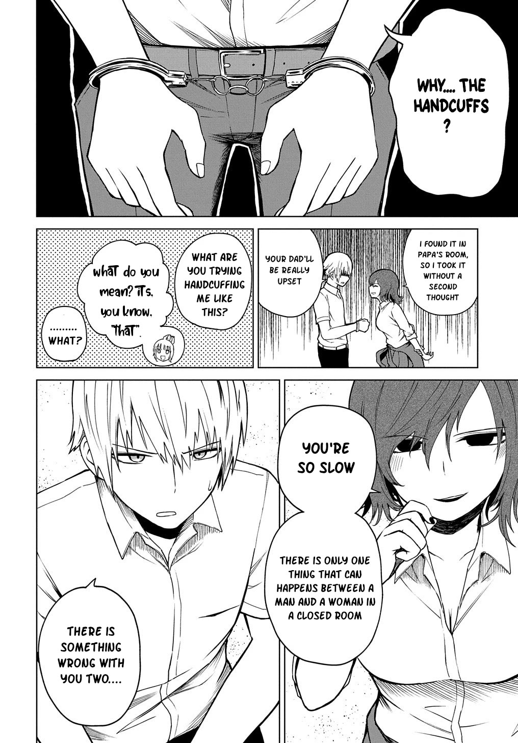 Klutzy, Gullible Nishiga Hachi Chapter 23 page 6 - Chapter 23: You like that kind of stuff…?