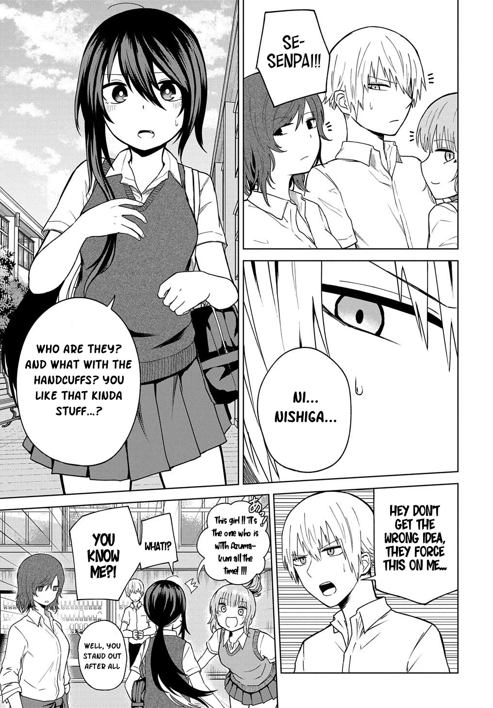Klutzy, Gullible Nishiga Hachi Chapter 23 page 7 - Chapter 23: You like that kind of stuff…?
