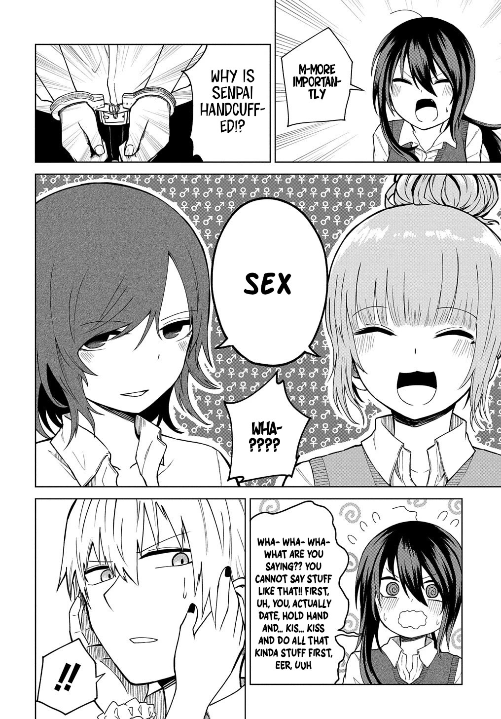 Klutzy, Gullible Nishiga Hachi Chapter 23 page 8 - Chapter 23: You like that kind of stuff…?