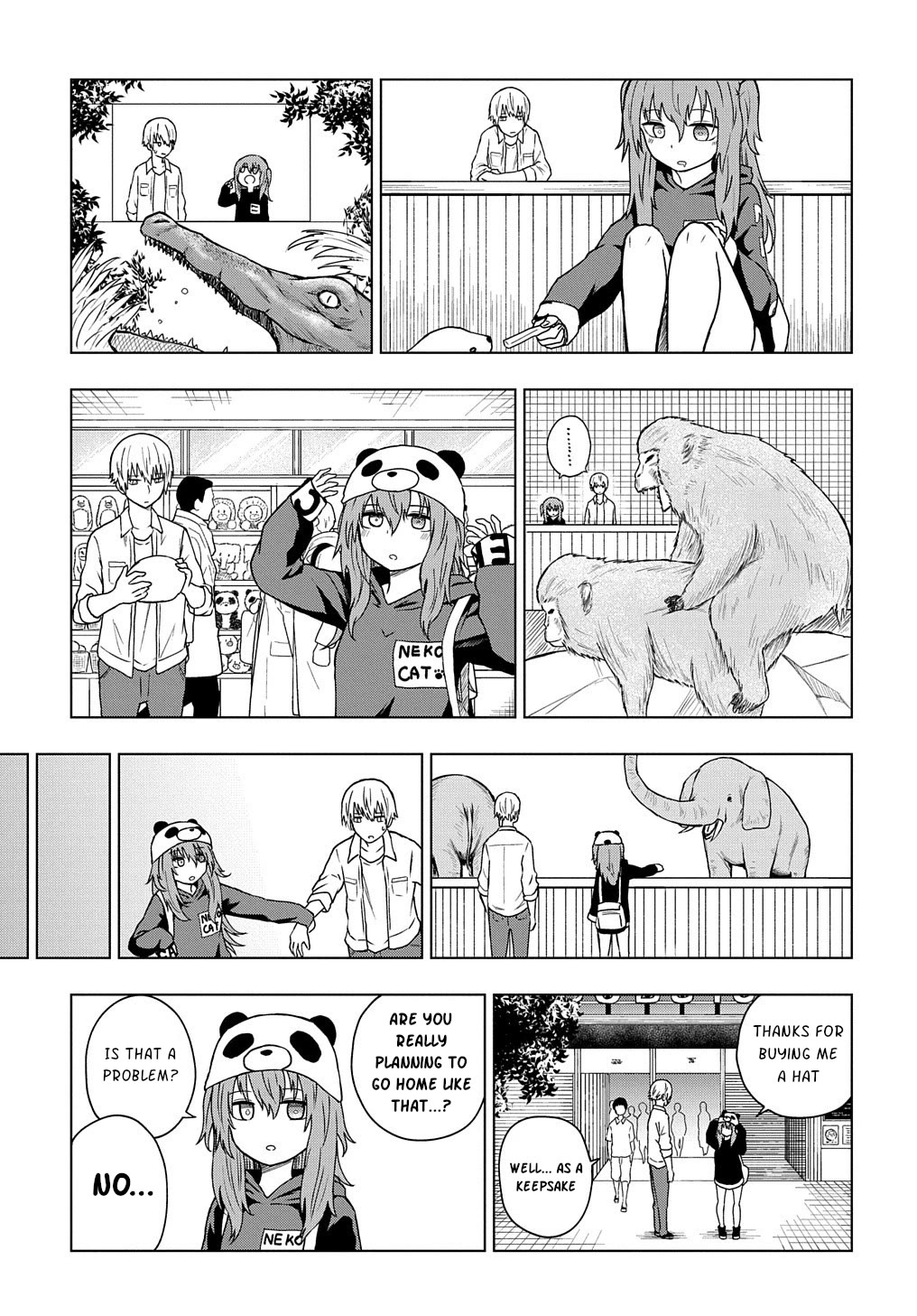 Klutzy, Gullible Nishiga Hachi Chapter 25 page 14 - Chapter 25: Let's go the zoo!