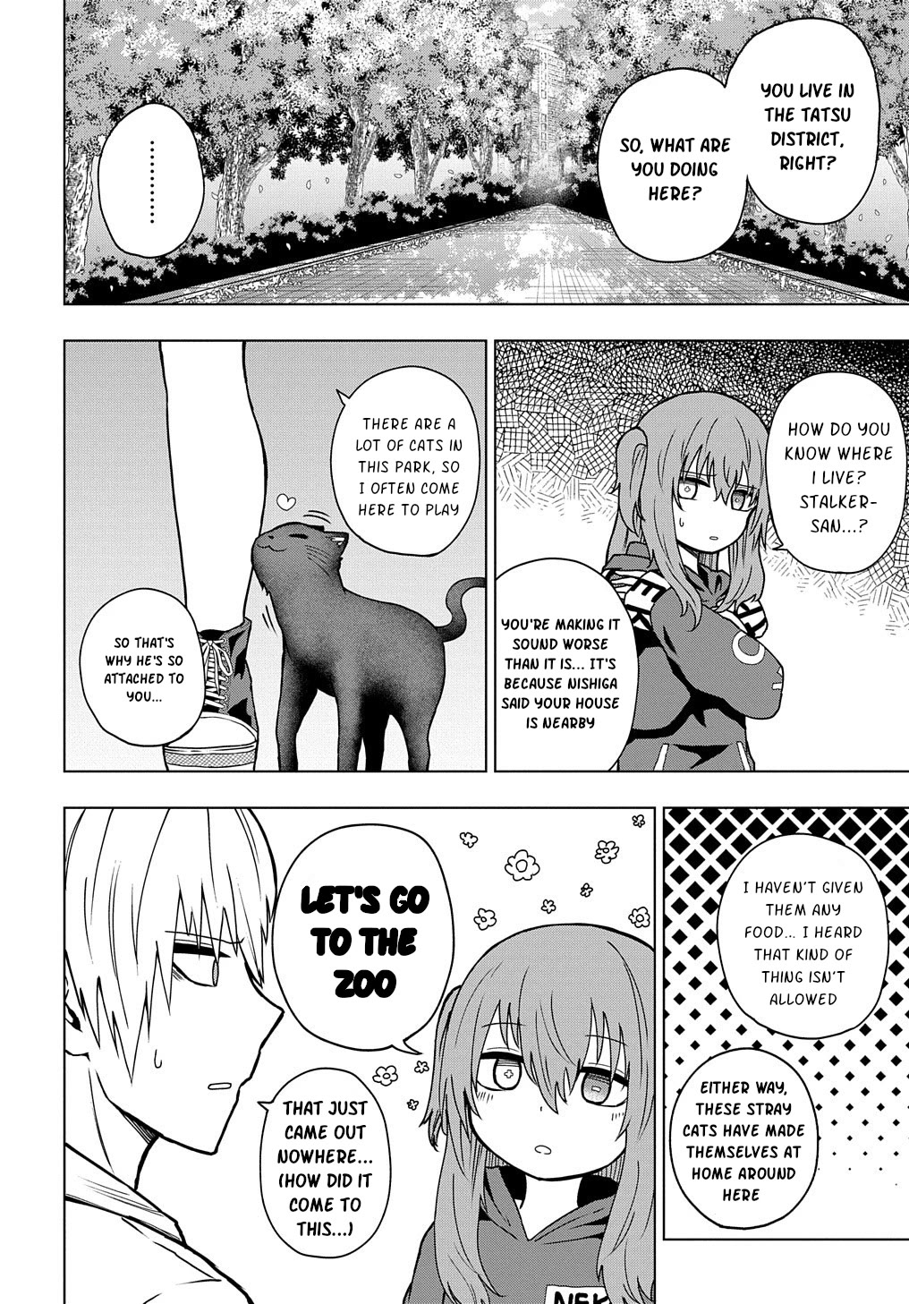 Klutzy, Gullible Nishiga Hachi Chapter 25 page 4 - Chapter 25: Let's go the zoo!