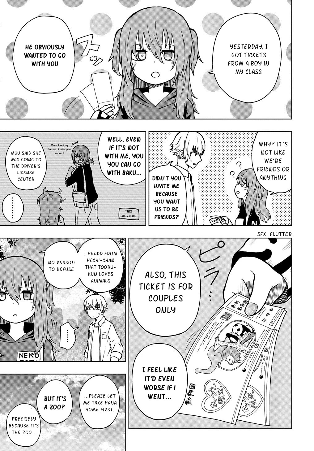 Klutzy, Gullible Nishiga Hachi Chapter 25 page 5 - Chapter 25: Let's go the zoo!
