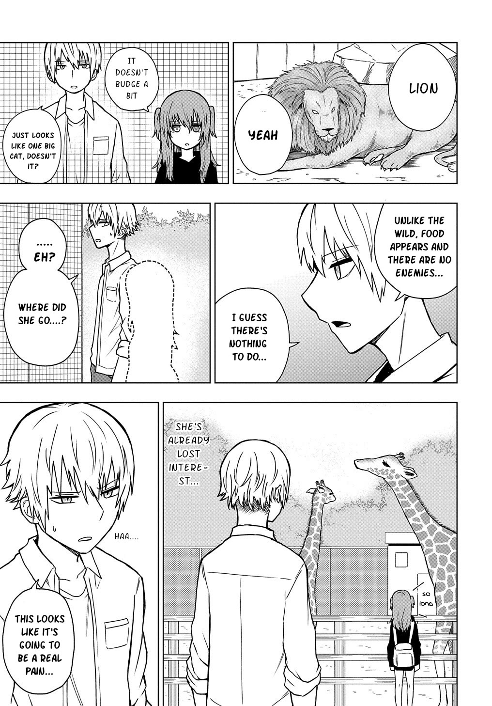 Klutzy, Gullible Nishiga Hachi Chapter 25 page 6 - Chapter 25: Let's go the zoo!