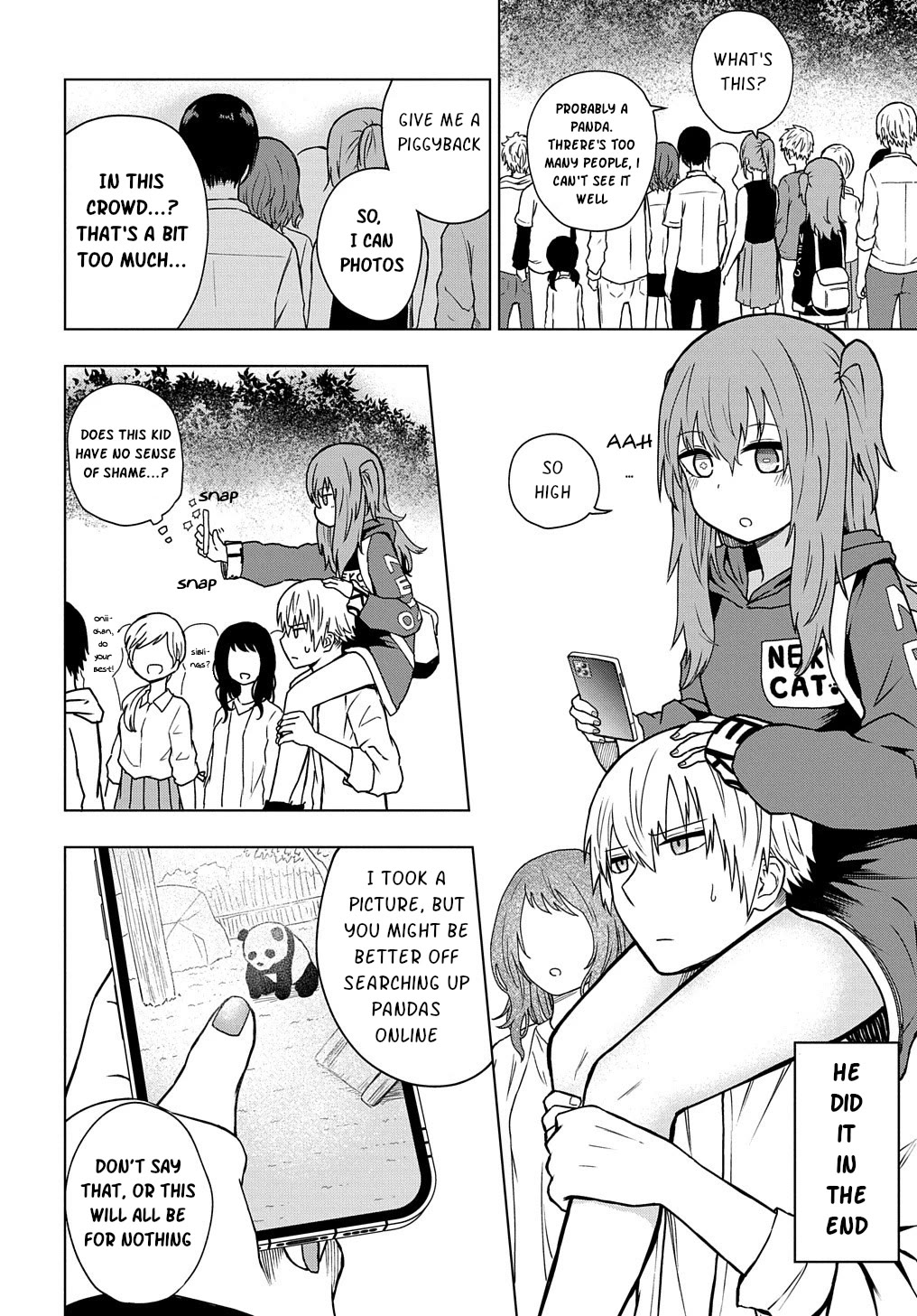 Klutzy, Gullible Nishiga Hachi Chapter 25 page 7 - Chapter 25: Let's go the zoo!