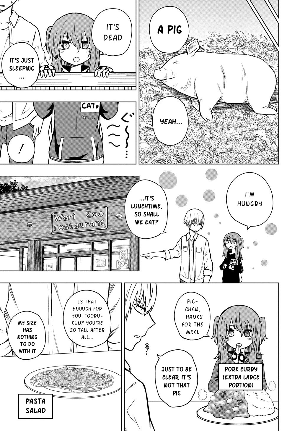 Klutzy, Gullible Nishiga Hachi Chapter 25 page 8 - Chapter 25: Let's go the zoo!