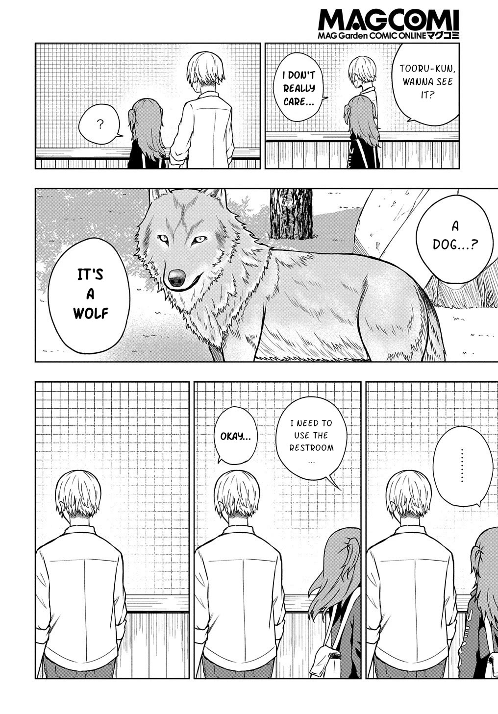 Klutzy, Gullible Nishiga Hachi Chapter 25 page 9 - Chapter 25: Let's go the zoo!