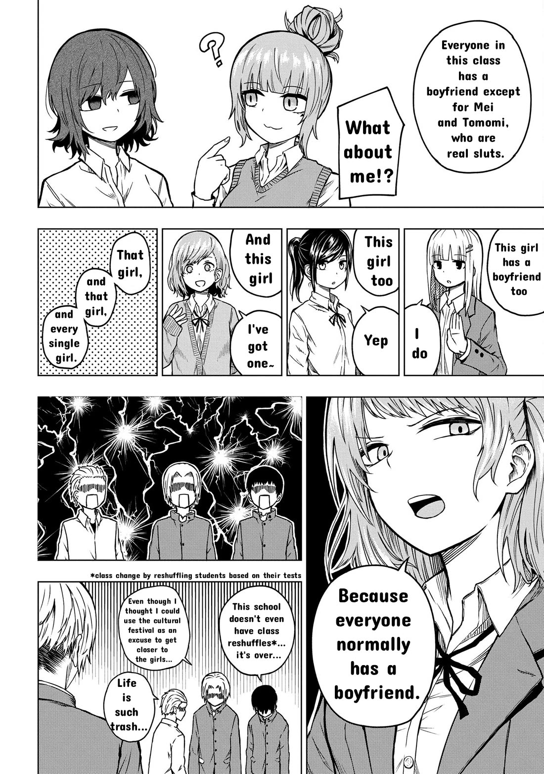 Klutzy, Gullible Nishiga Hachi Chapter 26 page 4 - Chapter 26: Weird Class