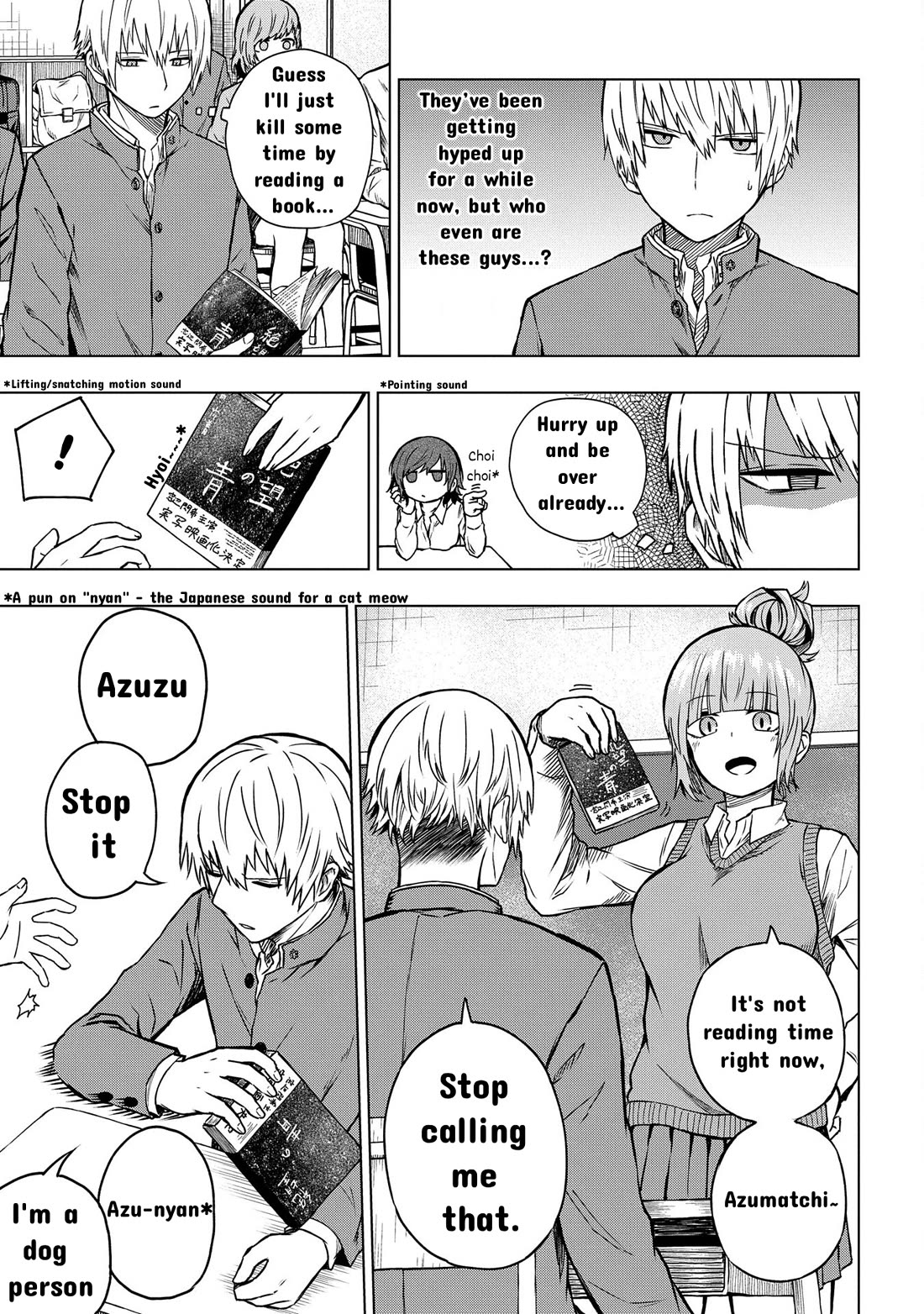 Klutzy, Gullible Nishiga Hachi Chapter 26 page 5 - Chapter 26: Weird Class