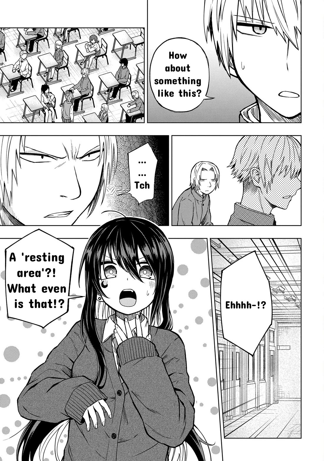 Klutzy, Gullible Nishiga Hachi Chapter 26 page 7 - Chapter 26: Weird Class