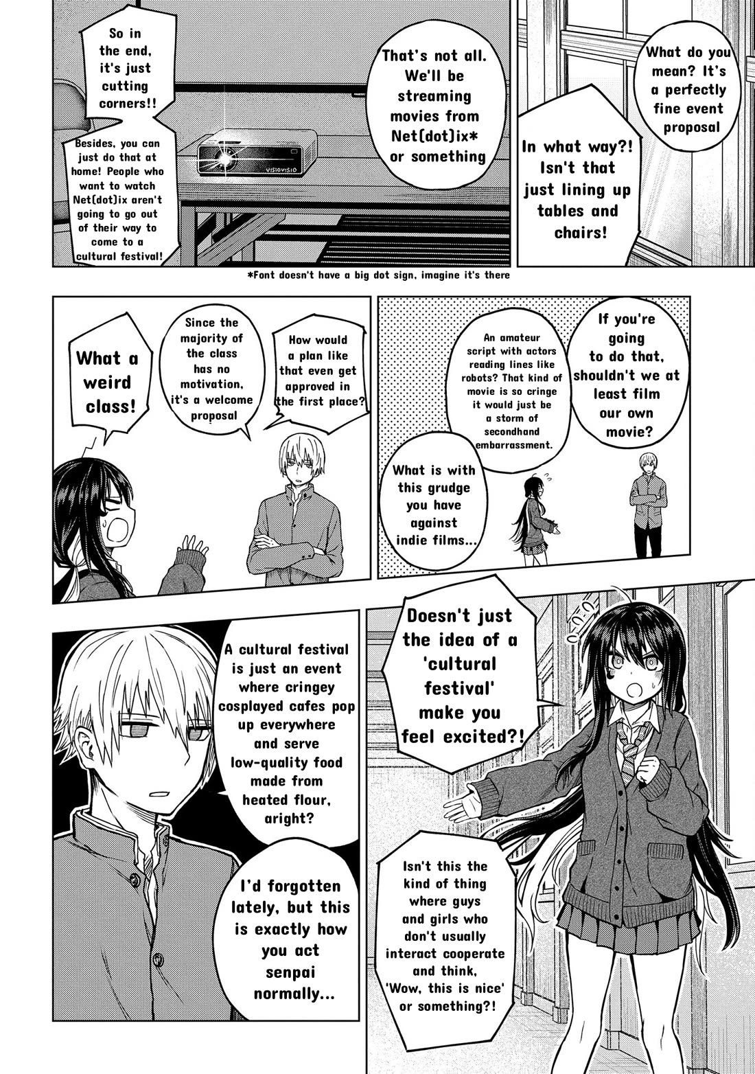 Klutzy, Gullible Nishiga Hachi Chapter 26 page 8 - Chapter 26: Weird Class