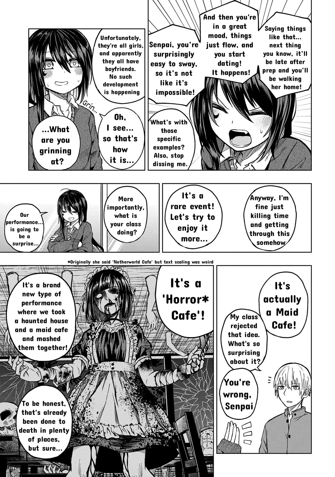 Klutzy, Gullible Nishiga Hachi Chapter 26 page 9 - Chapter 26: Weird Class