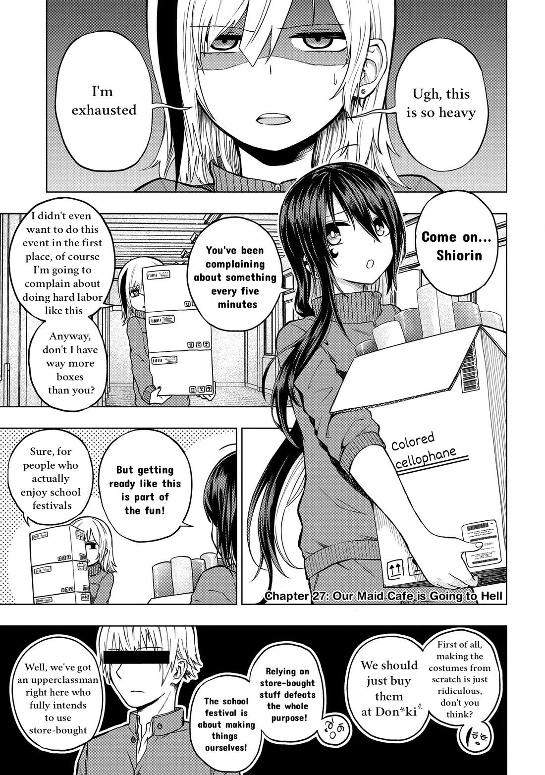 Klutzy, Gullible Nishiga Hachi Chapter 27 page 1 - Chapter 27: Our Maid Cafe is Going to Hell