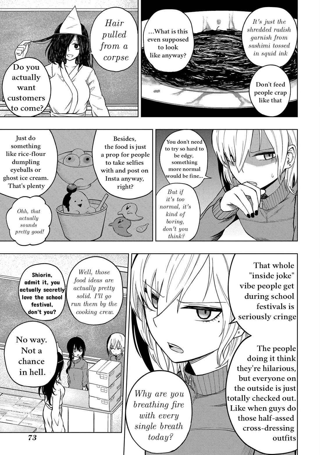 Klutzy, Gullible Nishiga Hachi Chapter 27 page 5 - Chapter 27: Our Maid Cafe is Going to Hell