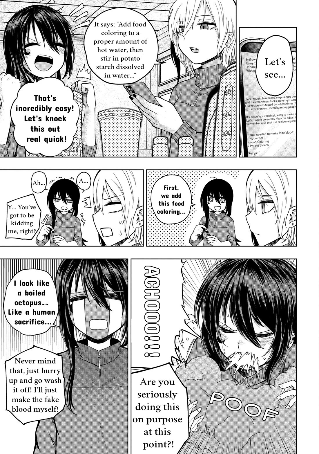 Klutzy, Gullible Nishiga Hachi Chapter 27 page 7 - Chapter 27: Our Maid Cafe is Going to Hell