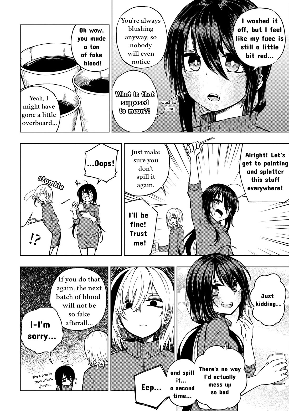 Klutzy, Gullible Nishiga Hachi Chapter 27 page 8 - Chapter 27: Our Maid Cafe is Going to Hell