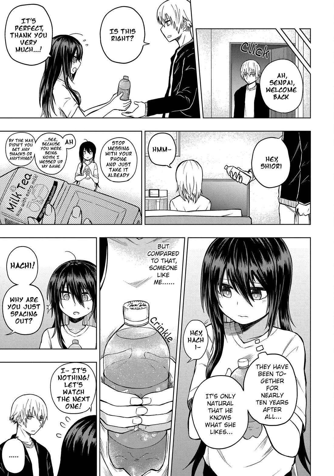 Klutzy, Gullible Nishiga Hachi Chapter 28 page 11 - Chapter 28: A Steamy Scene...