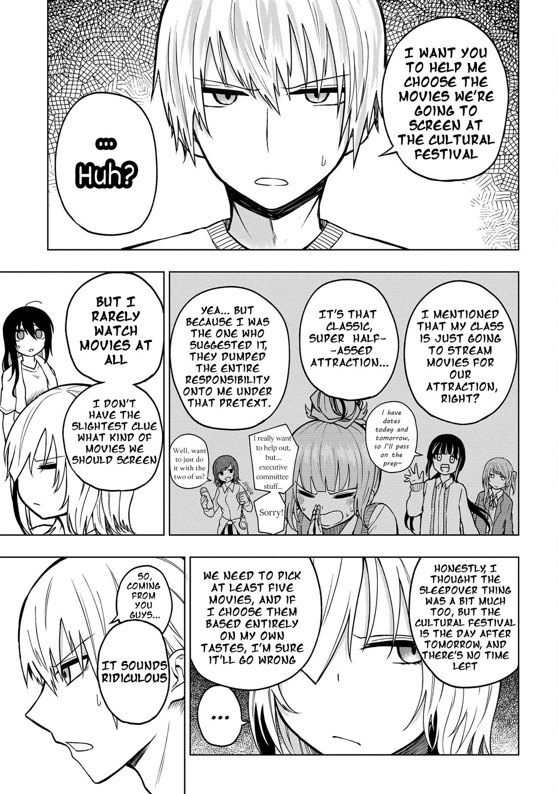 Klutzy, Gullible Nishiga Hachi Chapter 28 page 3 - Chapter 28: A Steamy Scene...