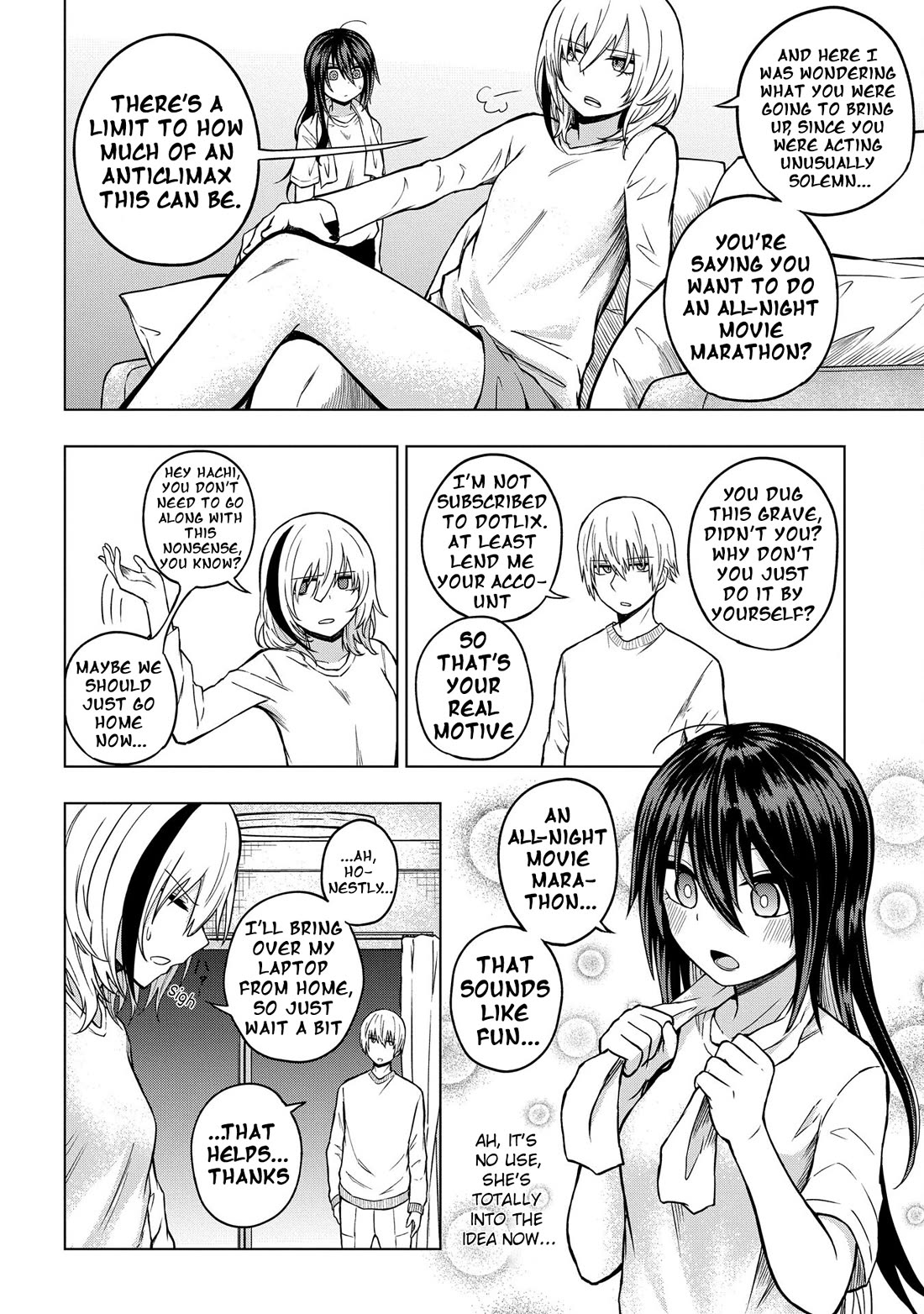 Klutzy, Gullible Nishiga Hachi Chapter 28 page 4 - Chapter 28: A Steamy Scene...