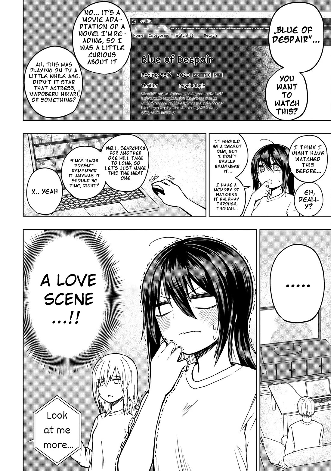 Klutzy, Gullible Nishiga Hachi Chapter 28 page 8 - Chapter 28: A Steamy Scene...