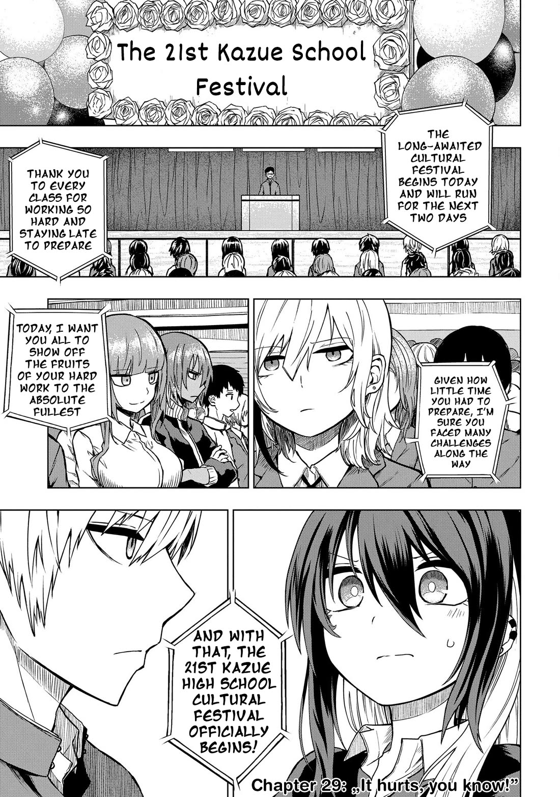 Klutzy, Gullible Nishiga Hachi Chapter 29 page 1 - Chapter 29: It hurts you know!