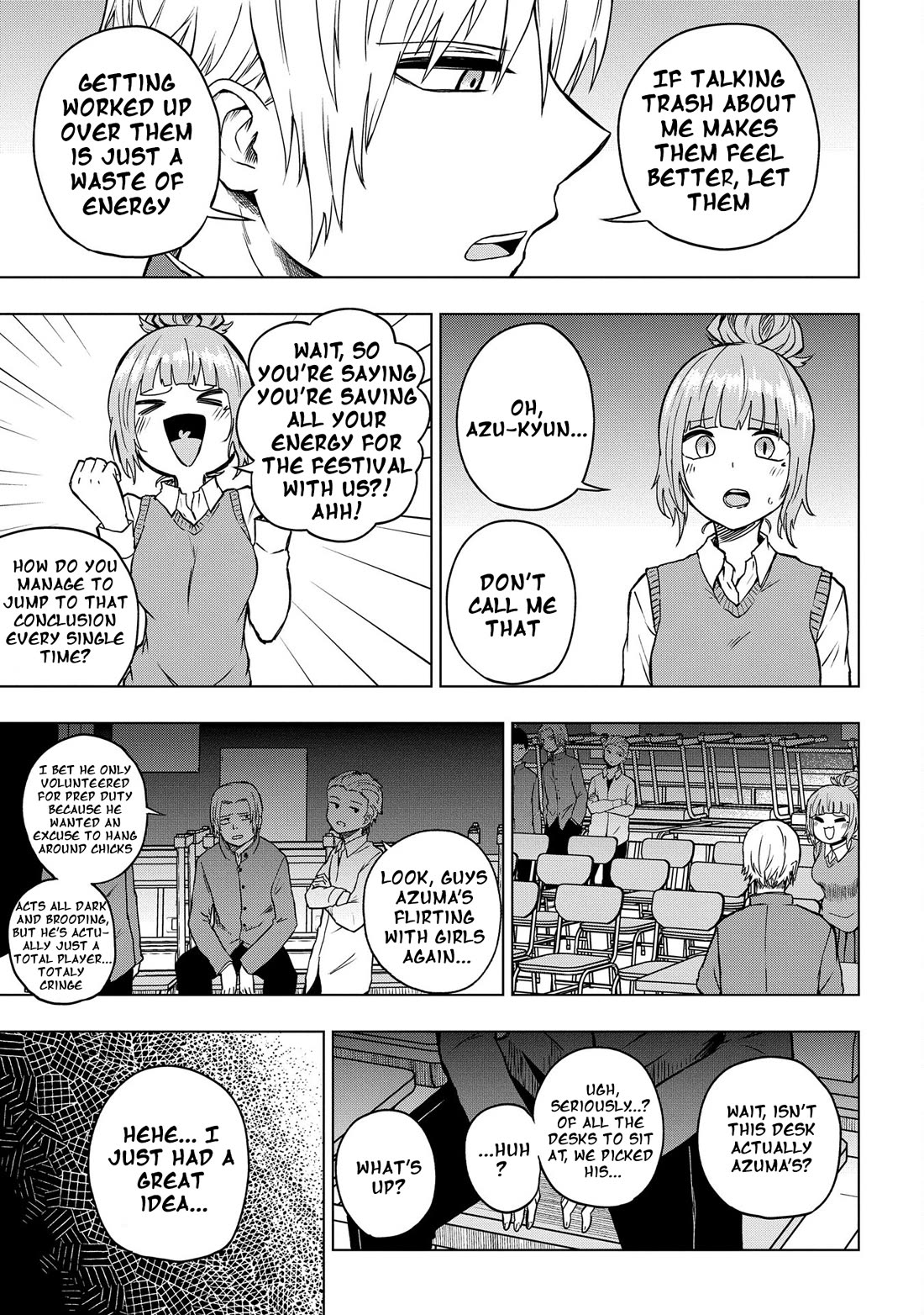 Klutzy, Gullible Nishiga Hachi Chapter 29 page 7 - Chapter 29: It hurts you know!