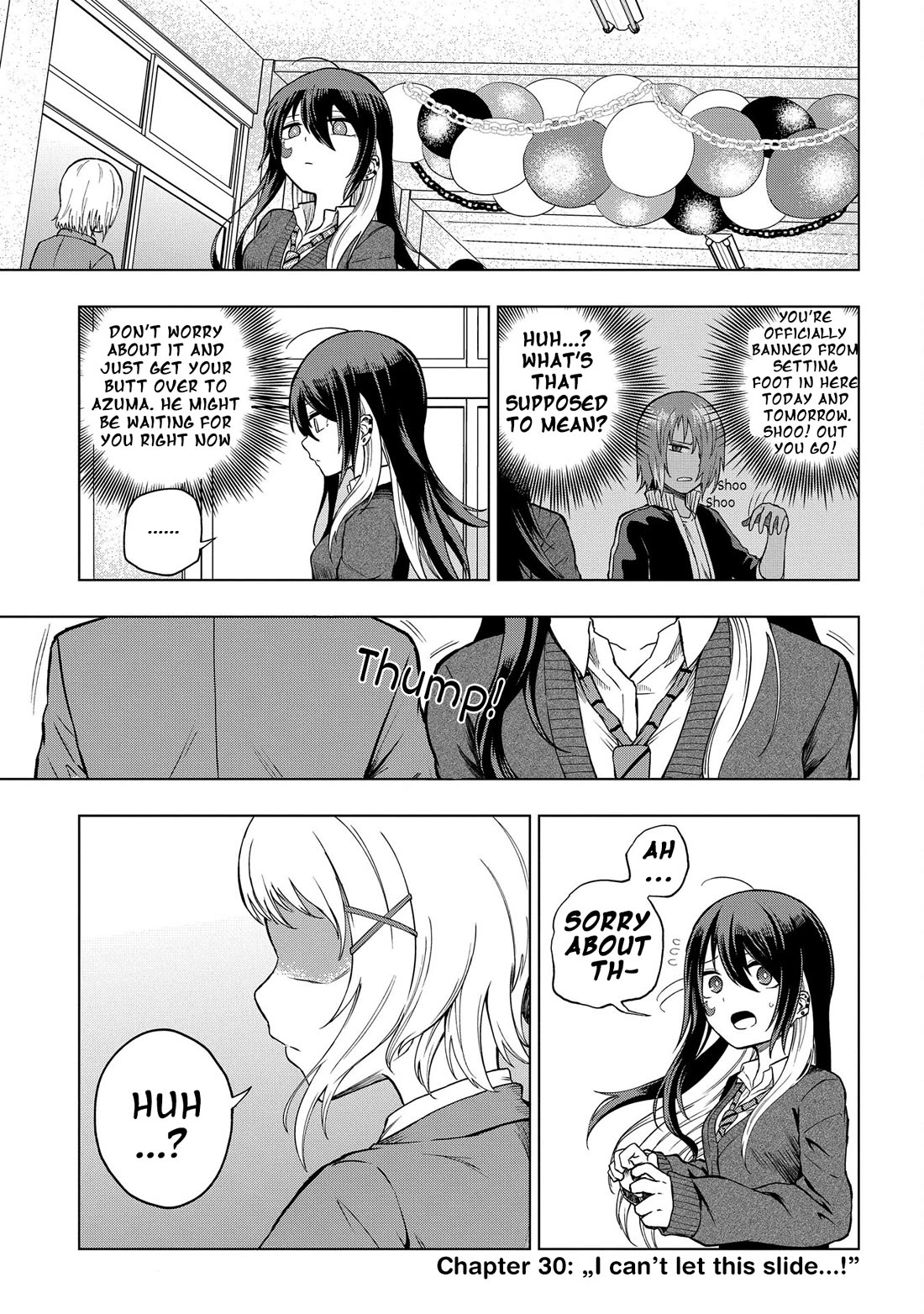 Klutzy, Gullible Nishiga Hachi Chapter 30 page 1 - Chapter 30: I can't let this slide...!