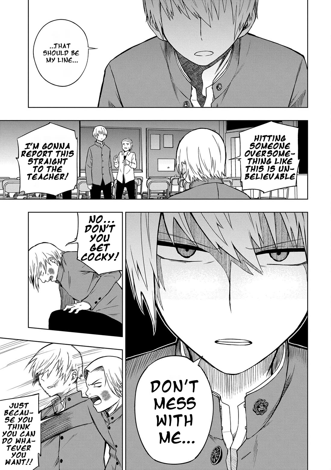 Klutzy, Gullible Nishiga Hachi Chapter 30 page 13 - Chapter 30: I can't let this slide...!