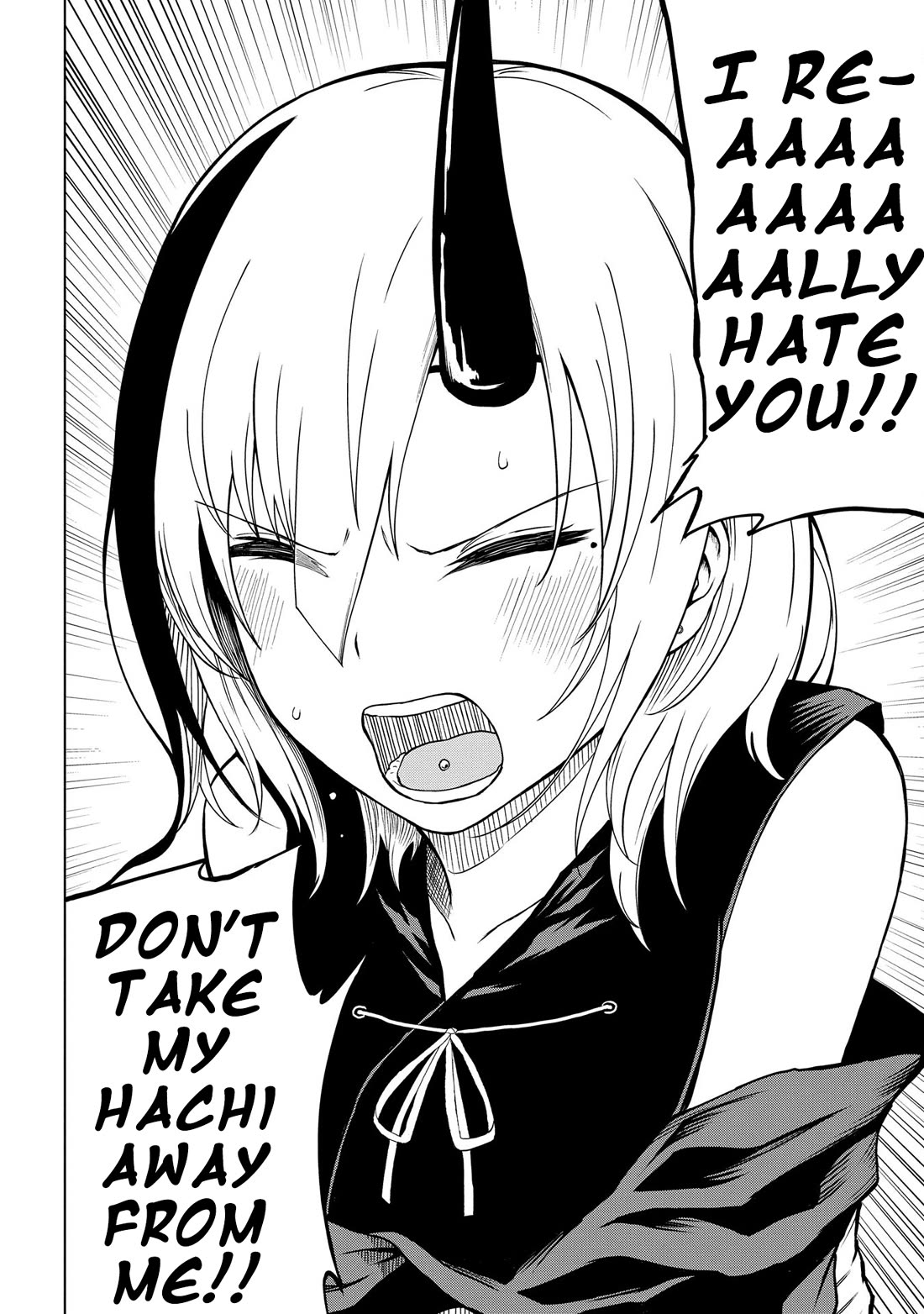 Klutzy, Gullible Nishiga Hachi Chapter 31 page 10 - Chapter 31: I Really Hate You!