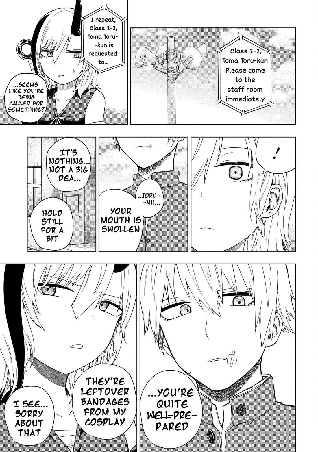 Klutzy, Gullible Nishiga Hachi Chapter 31 page 3 - Chapter 31: I Really Hate You!