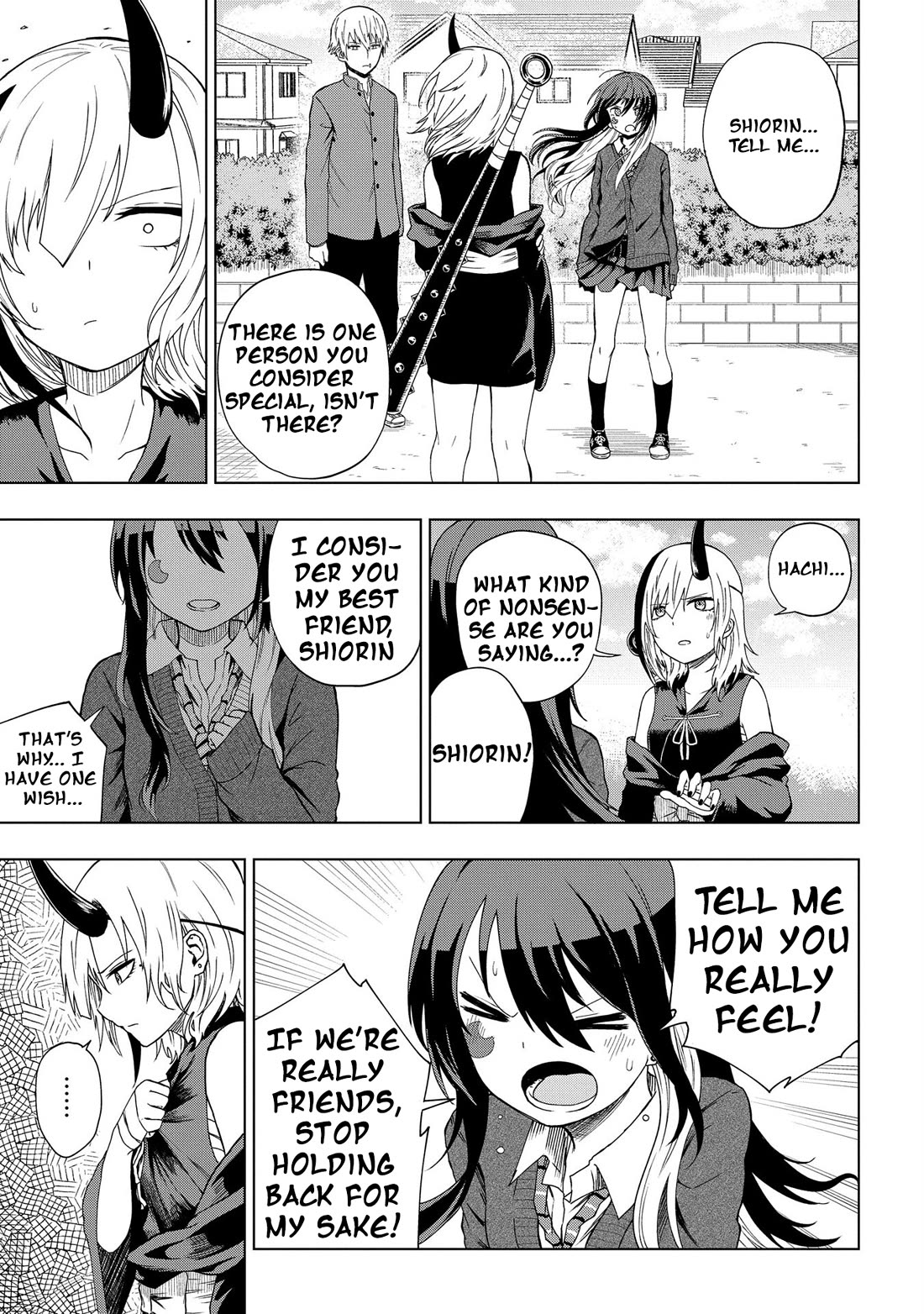 Klutzy, Gullible Nishiga Hachi Chapter 31 page 5 - Chapter 31: I Really Hate You!