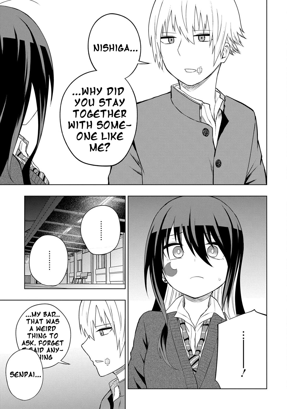 Klutzy, Gullible Nishiga Hachi Chapter 32 page 13 - Chapter 32: Just a Little Longer...