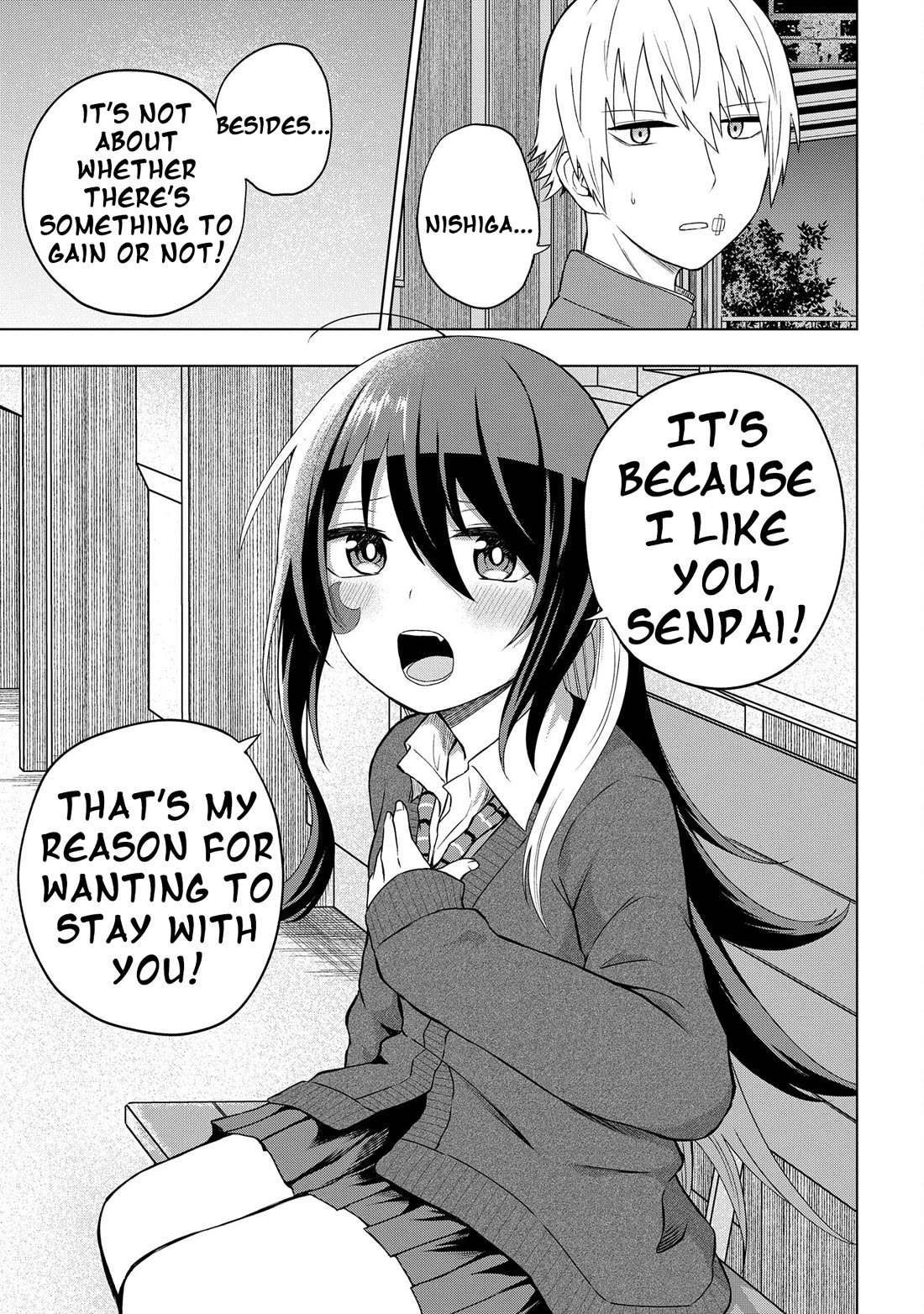 Klutzy, Gullible Nishiga Hachi Chapter 32 page 15 - Chapter 32: Just a Little Longer...