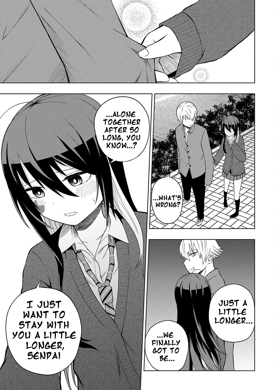 Klutzy, Gullible Nishiga Hachi Chapter 32 page 9 - Chapter 32: Just a Little Longer...